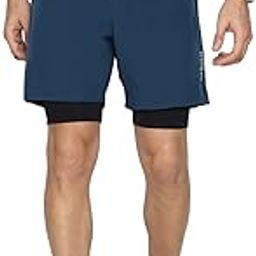 Men Active Sports Swift Dry Woven Shorts - High Stretch, Zipper Pocket-image-12