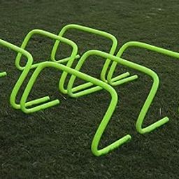 Training Agility Hurdles, 9-inch Height, Neon Green, Sports Speed Training Equipment (6)-image-99