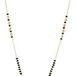 Pinky Gold Plated Anti Tarnish Mangalsutra for girls and women (Set of 1)-image-46