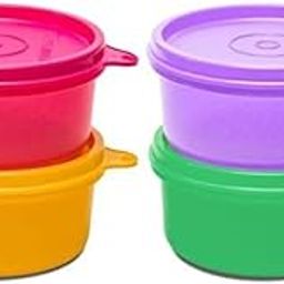 Tupperware Tropical Plastic Container Set, 230ml, Set of 4, Multicolour-image-17