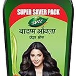 Dabur Badam Amla Hair Oil 600ml | For Thick and Soft Hair | Nourishes Scalp | Control Hair Fall, Strengthen Hair And Promotes Hair Growth Goodness of Amla and Almond | Rich in Vitamin E-image-6