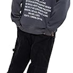 Men Cotton Blend Crew Neck URB_N Oversized AC/DC Printed Sweatshirt-image-39