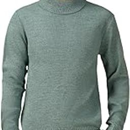Men Purple Solid Slim Fit Full Sleeve Turtle Neck Pullover-image-40