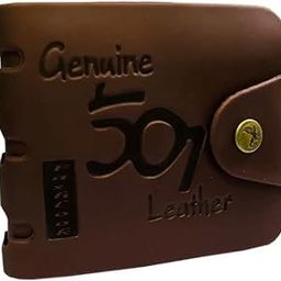 Sizzers Men's PU Leather Brown Color Wallet Khaki Artificial Leather Wallet Designer Bugs Tan-image-15