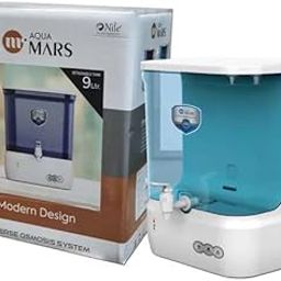Aqua Mars RO Water Purifier RO+Alkaline+Copper 9 litre Wall mounted or Counter top installation for Home, installation kit Free (Green Color)-image-5