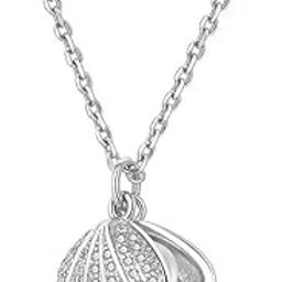 Necklace for women Pendant For Girls Pendant for women Ladies Moti Shell Pearl Necklace locket long chain Silver necklace for girls American diamond chain for women ad cz Pendants chains -651-image-51