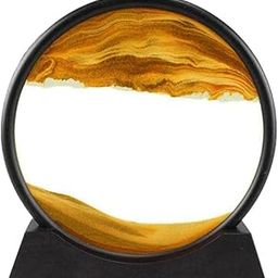 MERISHOPP Moving Sands Art Picture 3D Dynamic Deep Sea Sand-Scape 7in Yellow|Home & Garden|Home D?©cor|Home D?©cor-image-14
