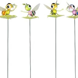 Wonderland (Set of 4 Garden Sticks with Garden Bee Ornaments, Waterproof Bee Decorations for Indoor/Outdoor-image-96