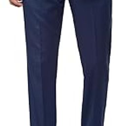 Men's Slim Fit Mid Rise Textured Formal Trouser-picture-15