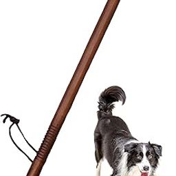 Vespearl Dog Traning Stick Wooden Training and Walking, Keeps You and Your pet Safe-picture-29