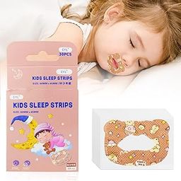 TecoKart® Kids Mouth Tape for Sleeping, 30 pcs Mouth Strips, Stretchable Mouth Closer Device to Keep Mouth Closed While Sleeping, Snoring Relief, Mouth Taping for Better Sleep & Nose Breathing-image-16