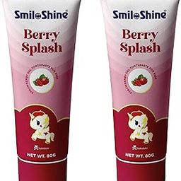 80g x 2 Pack Gel Toothpaste for Kids Toothpaste Baby Plaque Removal, No Artificial Flavors, Prevents Cavities, Effective Oral Care (Strawberry)-12