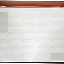 Sukeshcraft Desktop Table Planner Calendar Size 22 x 15 Inch. January 2025 to December 2025 (Tan)-image-70