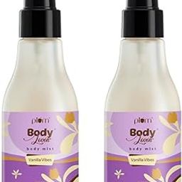 Plum Bodylovin' Vanilla Vibes Body Mist | Long Lasting Vanilla Fragrance For Women With Warm & Cozy Vanila Scent | High On Fun | Travel-Friendly Perfume Body Spray 100 Ml (Pack Of 2)-3