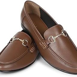 Bliss Comfortable Slip On Formal Buckle Loafer for Women | Stylish Fashion Moccasins Range | Cushioned Footbed Finish | Flexible and Office Wear Shoe-image-13