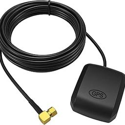 NETBOON GPS Antenna with SMA Male Right Angle Connector – Magnetic Base, 28 dB Active LNA, 1575 MHz L1 Band, 3m Cable, External Waterproof Antenna for GPS Modules, Trackers, and IoT Devices-image-67
