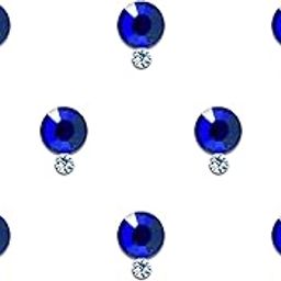 Comet Busters Round Blue Swarovski Crystal Bindi (BIN330)(5mm)-image-1