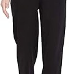 Black Solid Casual Pyjama for Women (HYPW02973)-16
