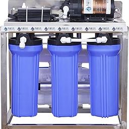 Aqua Jiva Star 25 LPH Commercial RO Water Purifier with Copper, UV, TDS Adjuster, Fully Automatic Shut-Off and Free TDS Meter - Heavy Duty Stainless Steel, Ideal for Commercial Use-image-4