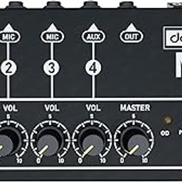 Dabeatz 4 channel mini audio mixer, audio interface for recording studio, ultra low noise mixer for PC/Recording, Ideal for small club, Streaming, Singing, Gaming, Micro Mixer for Sub-Mixing, MM4-picture-29