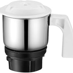 wonder star preeti mixer grinder jars (preeti 400ml)|| preethi mixer grinder jar || virgin abs base || side 2 locks ||4 teeth nylon couplers || suitble for preethi popular, eco chef, blue leaf, etc-14