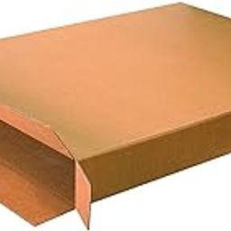 MALANI STORE 3 Ply Corrugated Golden Box/Shipping Boxes/Packaging Boxes_Size: 12x1.25x18 Inch-Pack of 50-picture-13