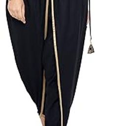 Women's Viscose Hand Block Printed Belt Freesize Dhoti Chudidar for Ethnic Casual Fusionwear (Fits Waist 26-38" Inches)-2