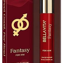BELLAVITA Mood Collection Fantasy EDP for Him with Apple, Cinnamon, Musk and Vanilla |Premium, Long Lasting Fragrance Perfume for Men, 15ml-image-98