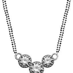 Auspicious Embrace 925 Silver Double Layer Mangalsutra | Gift for Every Occassion | With Certificate of Authenticity and 925 Stamp | 6 Month Warranty-picture-33