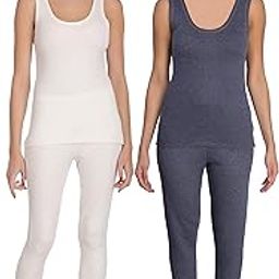 selfcare Women Poly Cotton Thermal Top and Pyjama Set (Pack of 2 Set)-picture-28