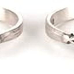 by CaratLane Oxidised Owning My Loud Laugh Toe Rings in 925 Silver-image-92