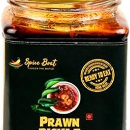 Spice Boat Best Home Made Prawn Pickle 250 gm (Pack of 1)-image-19
