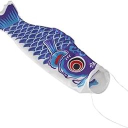 40cm Japanese Carp Windsock Streamer Fish Flag Kite Nobori Koinobori Blue-image-84