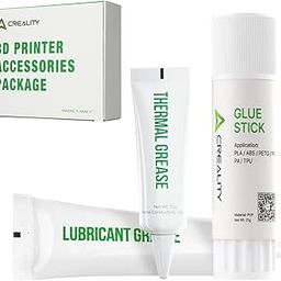Creality 3D Printer Accessories Bundle, 3D Printer Glue for Building Board + Thermal Grease for High Thermal Conductivity + Lubricating Grease to Reduce Noise-image-10