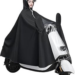 Long Rain Coat, Raincoat for Men Women Waterproof | Reusable Hooded Rain Poncho with Wide Brim | Lightweight Raincoat for Hiking, Travel, Motorcycle Riding-picture-30