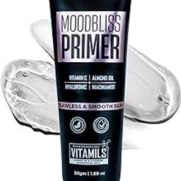 MoodBliss Face Primer 50ml | Pores & Fine Lines Minimizer | Non-Greasy and Oil-Free | Long-Lasting Matte Finish for All Skin Types-image-10