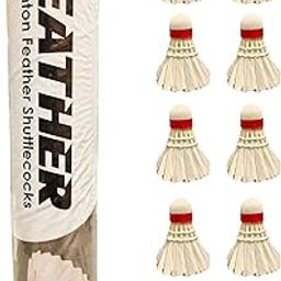UG Ultimate Goal Feather White Shuttlecock Set For Kid & Adult | Durable Badminton Shuttlecock | High Performance Feather |Consistent Flight & Stability for Training & Match Play (Pack of 1, 10 Piece)-image-3