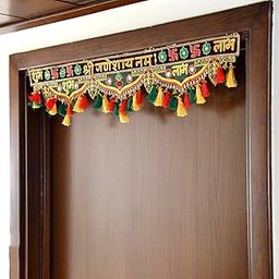CraftVatika Toran Bandarwal for Home Door Latest Diwali Fancy Traditional mandir Decoration Item-image-37