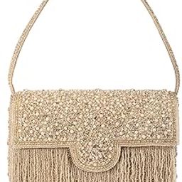 peora Black Clutch Purses for Women Stone Studded Handmade Handbags Party Bridal Clutch-picture-29