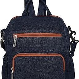 College Bags For Girls Stylish School Tuition Backpacks For Women Men New Denim Fashion Ladies Handbag Multipocket With Adjustable Strap.-image-27