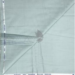 100% Superfine Cotton Aqua Marine (Light Blue) colour with Solid Pattern Unstitched Shirt Fabric of 1.6 Mts / VV2357R-image-72