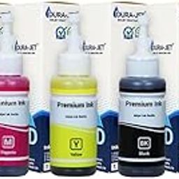 DURA-JET T673 Compatible Refill Ink for Epson L800, L805, L810, L850, L1800 Printer - Compatible Ink Bottle for Epson T673 Ink Code (70gm x C/M/Y/Bk/LC/LM) - 501513-image-27