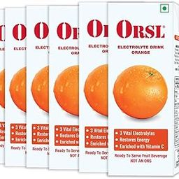 ORSL Plus Orange Drink 200ml (Pack of 6)-76