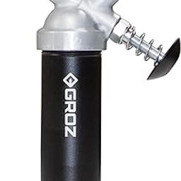 Groz Mini Push Type Grease Gun (85 gms) with 3 Nozzles (Fitted) | Mini Grease Gun for Impact Wrenches, Lawn Mowers, ATV, Delivers 28gms/95strokes| Capacity 85gms (3 Oz) | G3P-picture-26