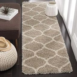 SOMEDA Premium Shag Collection Super Soft & Plush Modern Shaggy Carpet for Living Room Bedroom and Hall with 2" Inch Thickness(2x3 Feet Beige-Ivory)-image-80