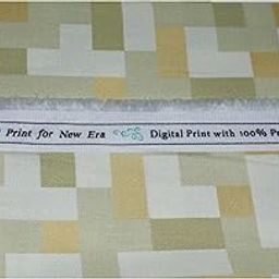 Men's Pure Cotton Digital Printed Unstitched Shirt Fabric (DG28H4, Free Size) (Light Green) HG07-10