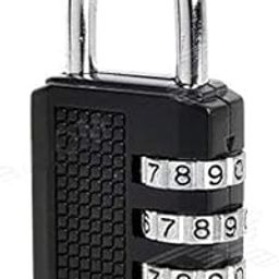Royals Luggage Padlocks (3Digit Number Lock) | Bag Lock | Numerical Locks | Luggage Lock | Small Lock |-picture-36