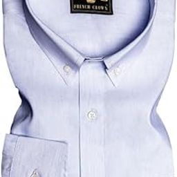 Aquatic-Tealish Blue Solid Premium Luxuries Linen Dress Shirt-image-1