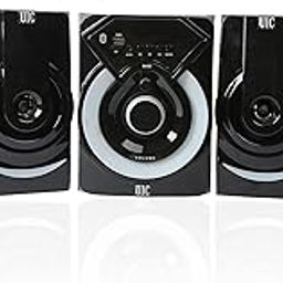 UIC - 4107 70W 4" Woofer System | 3" x 4 Speakers with Bluetooth/FM/SD Card/AUX Support & Remote Control Bluetooth Home Theater - Black with Disco Light-image-17