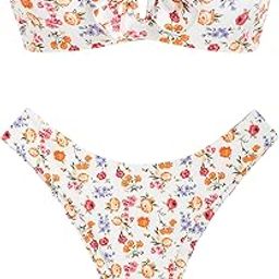 Women's Triangle Bikini Set, Sexy Cheeky Thong Swimsuit High Cut 2 Pieces Bathing Suit-picture-4